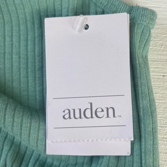 Auden Unlined Scoop Neck Bralette Medium Teal Blue Green New - Picture 11 of 12